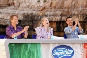 Toby Gad, Ilse DeLange und Florian Silbereisen sitzen in der "DSDS"-Jury.