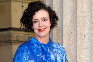 Regisseurin Maria Schrader bei einem Auftritt in Berlin.