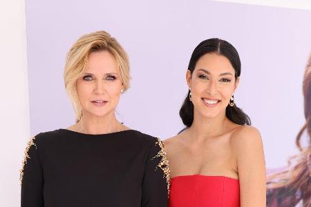 Veronica Ferres (li.) und Rebecca Mir