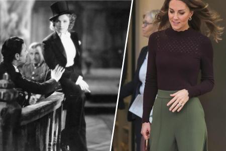 M wie Marlene-Hose: Marlene Dietrich trug im Film 