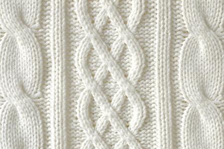 Z wie Zopfmuster: Weitverbreitetes Strickmuster, das ineinander verschlungenen Strängen ähnelt. Häufig findet es sich auf di...