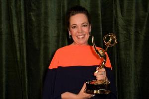 Olivia Colman wurde für ihre Darbietung der Queen in "The Crown" geehrt.