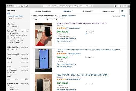 Für das iPhone XS gibt es noch knapp 500 Euro.