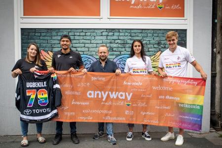 1. FC Köln und Haie gemeinsam für Vielfalt