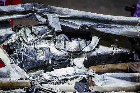 Grosjean-Crash - GP Bahrain 2020