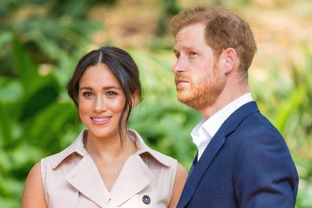Prinz Harry und Herzogin Meghan wurden vom 