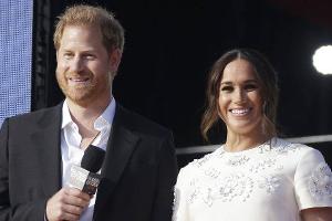 Prinz Harry und Herzogin Meghan beim Global Citizen Live in New York.