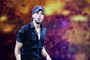 Enrique Iglesias bei einem seiner Konzerte.