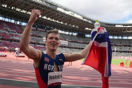 Hürden-Weltrekordler Warholm startet in Berlin: 