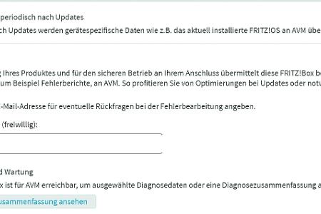 AVM kann zu Diagnosezwecken auf jede Fritzbox zugreifen. Das lässt sich durch das Deaktivieren der entsprechenden Einstellun...