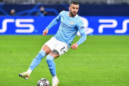 Rückte von der Rechtsverteidigerposition nicht ganz so weit auf wie Pendant Joao Cancelo auf links. Konnte den temporeichen ...