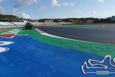 Formel 1 - Streckenrundgang - Algarve Circuit - Portimao - 2020