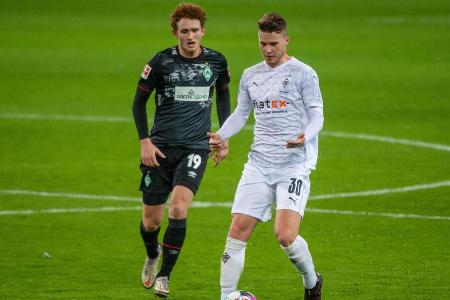 Josh Sargent könnte Werder Bremen nach dem Abstieg aus der Bundesliga noch verlassen. Laut 'Bild' mischt auch Gladbach im Po...