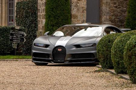 Bugatti Chiron Sport und Pur Sport: Augenschmaus bei Pariser Fotoshooting