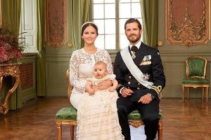 Prinzessin Sofia und Prinz Carl Philip mit ihrem Sohn Alexander