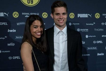 Freuen sich über ihren ersten gemeinsamen Nachwuchs: Sarah Richmond und Julian Weigl.