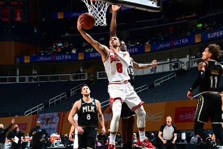 Theis kassiert Dämpfer mit Chicago - LaVine und Tatum im 