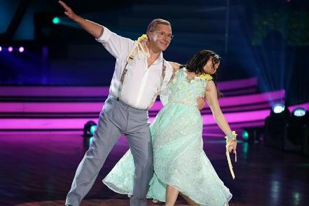 Jan Hofer und Christina Luft zeigten am vergangenen Freitagabend einen Slowfox.