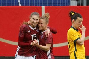 Tor und Vorlage: Brand beim Traumdebüt für DFB-Frauen nur kurz nervös