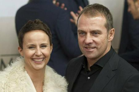 Hansi Flick mit seiner Ehefrau Silke