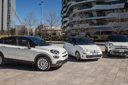 Fiat 500, 500X und 500L Hey Google Sondermodelle