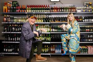 Otto Waalkes und Heidi Klum bei "Germany's next Topmodel"