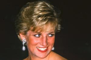 Prinzessin Diana bei einem Auftritt 1990