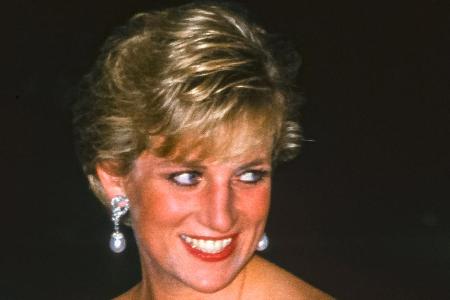 Prinzessin Diana bei einem Auftritt 1990