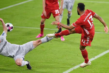 Der FC Bayern bezwang Bayer Leverkusen am 30. Spieltag souverän mit 2:0 (2:0) und machte damit einen großen Schritt in Richt...