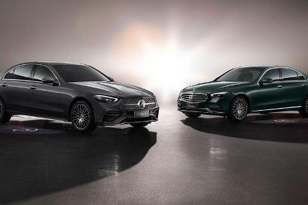Mercedes C-Klasse W 206 LWB China Shanghai 2021