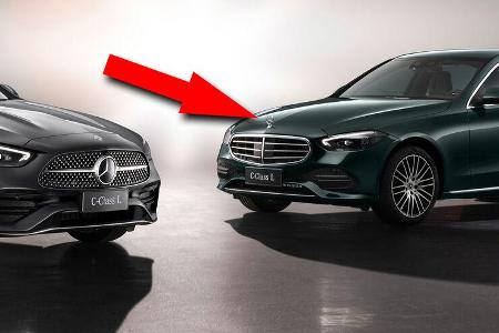 Mercedes C-Klasse W 206 LWB China Shanghai 2021