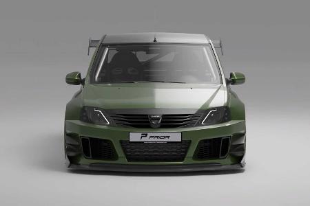 Dacia Logan mit Widebody-Kit: Absurd und außergewöhnlich