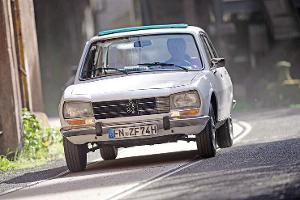 Peugeot 504, Frontansicht