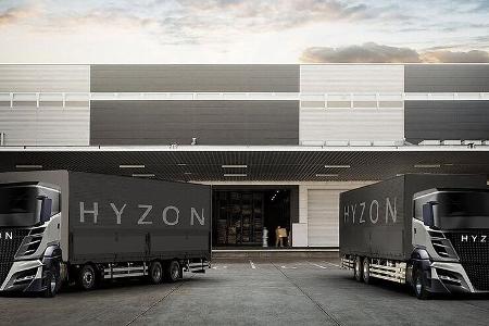 Hyzon Motors Brennstoffzellen Lkw