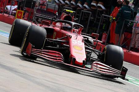 Carlos Sainz - Ferrari - Imola - Formel 1 - GP Emilia Romagna - 17. April 2021