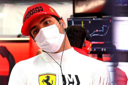 Carlos Sainz - Ferrari - Imola - Formel 1 - GP Emilia Romagna - 17. April 2021