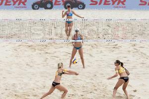 Beachvolleyball: Ludwig/Kozuch direkt ins Achtelfinale von Cancun