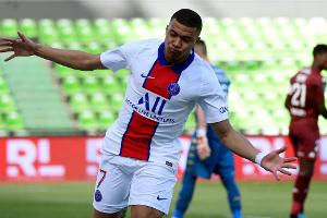 Nächster Doppelpack: Mbappe schießt PSG an die Spitze