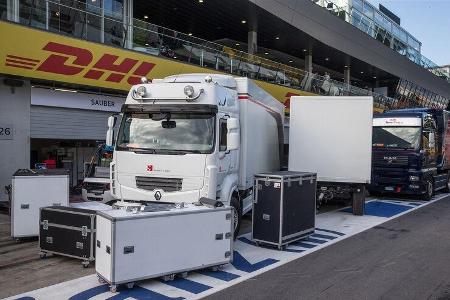 Sauber - F1-Logistik - 2016