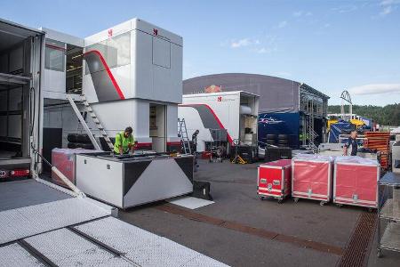 Sauber - F1-Logistik - 2016