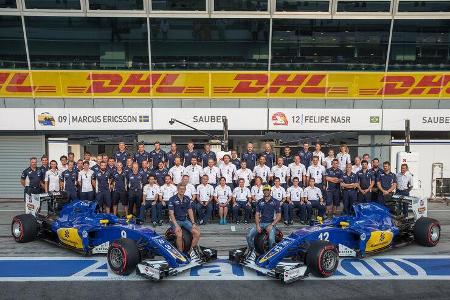 Sauber - F1-Logistik - 2016