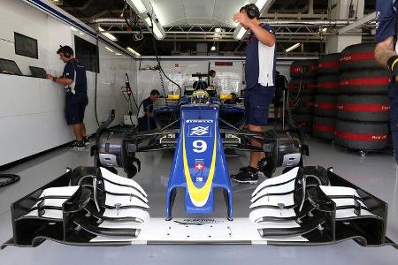 Sauber - F1-Logistik - 2016