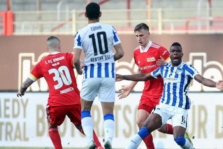 Nur Remis im Hauptstadt-Derby: Hertha bleibt im Keller stecken