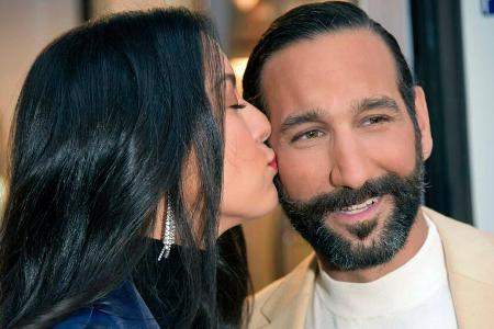 Rebecca Mir und Massimo Sinató auf einem Event Anfang 2020.