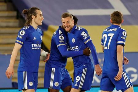 CL-Kampf in England: Leicester siegt gegen Palace