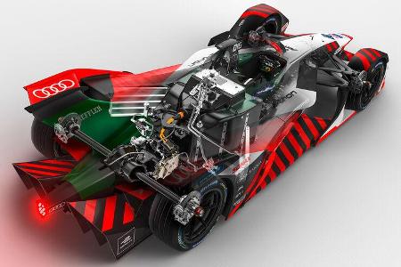 Audi e-tron FE07 - MGU05 - Elektro-Rennwagen - Formel E