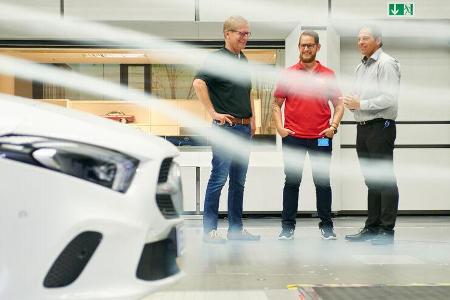 Mercedes A-Klasse Limousine Windkanal cW Weltrekord