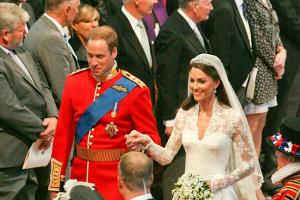 Prinz William und Herzogin Kate bei ihrer Hochzeit am 29. April 2011