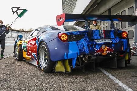 Ferrari 488 GT3 - Liam Lawson - DTM-Test - Hockenheim 2021