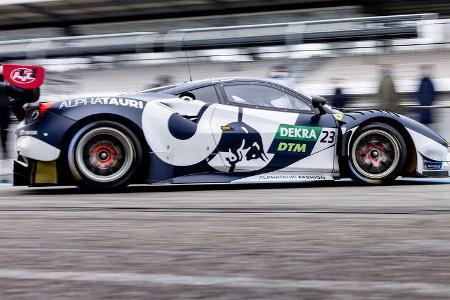 Ferrari 488 GT3 - Alex Albon - DTM-Test - Hockenheim 2021